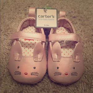 NWT Carter’s bunny Easter Halloween crib shoes
